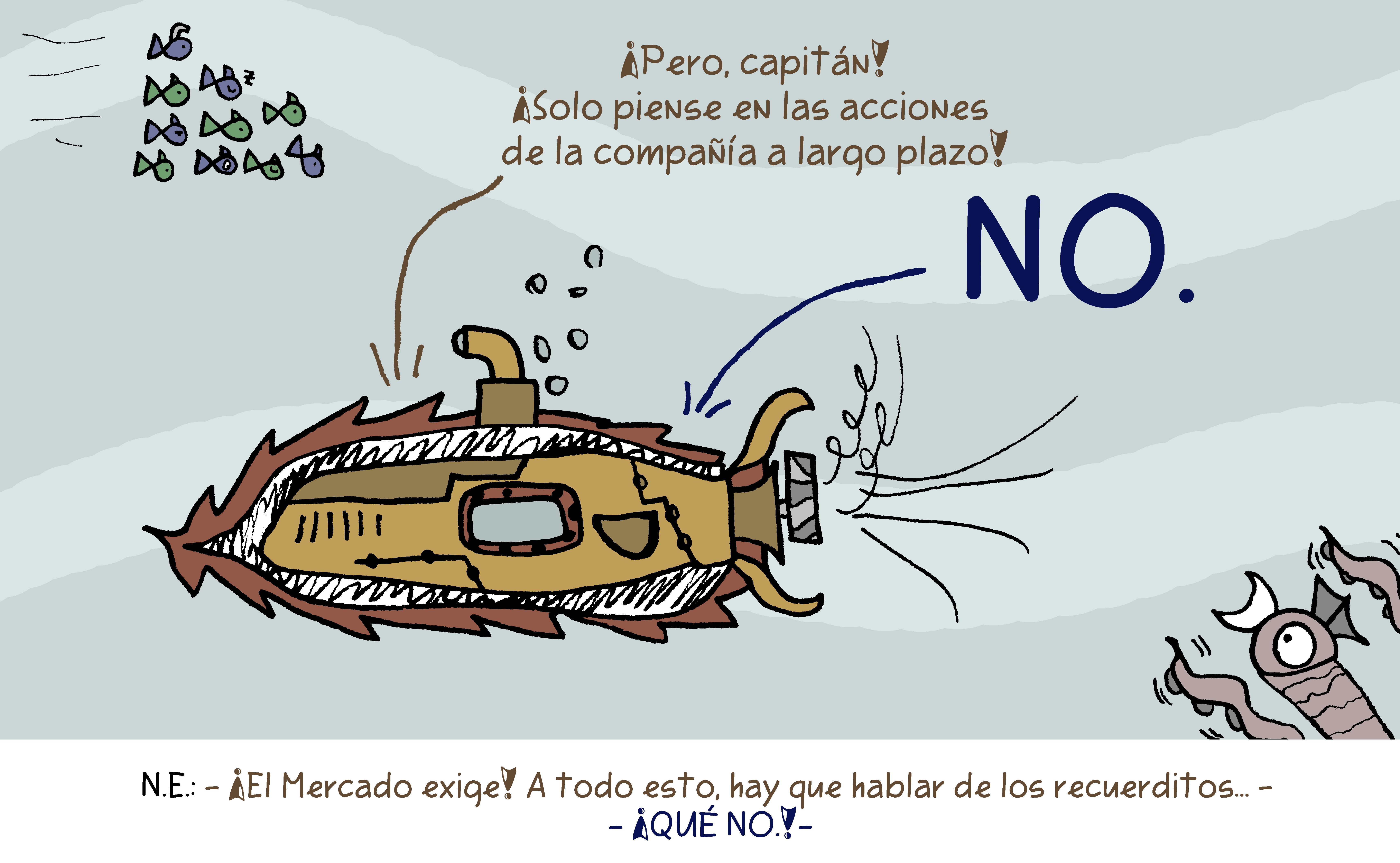 Annopax hablando mientras el Pigtilus navega.