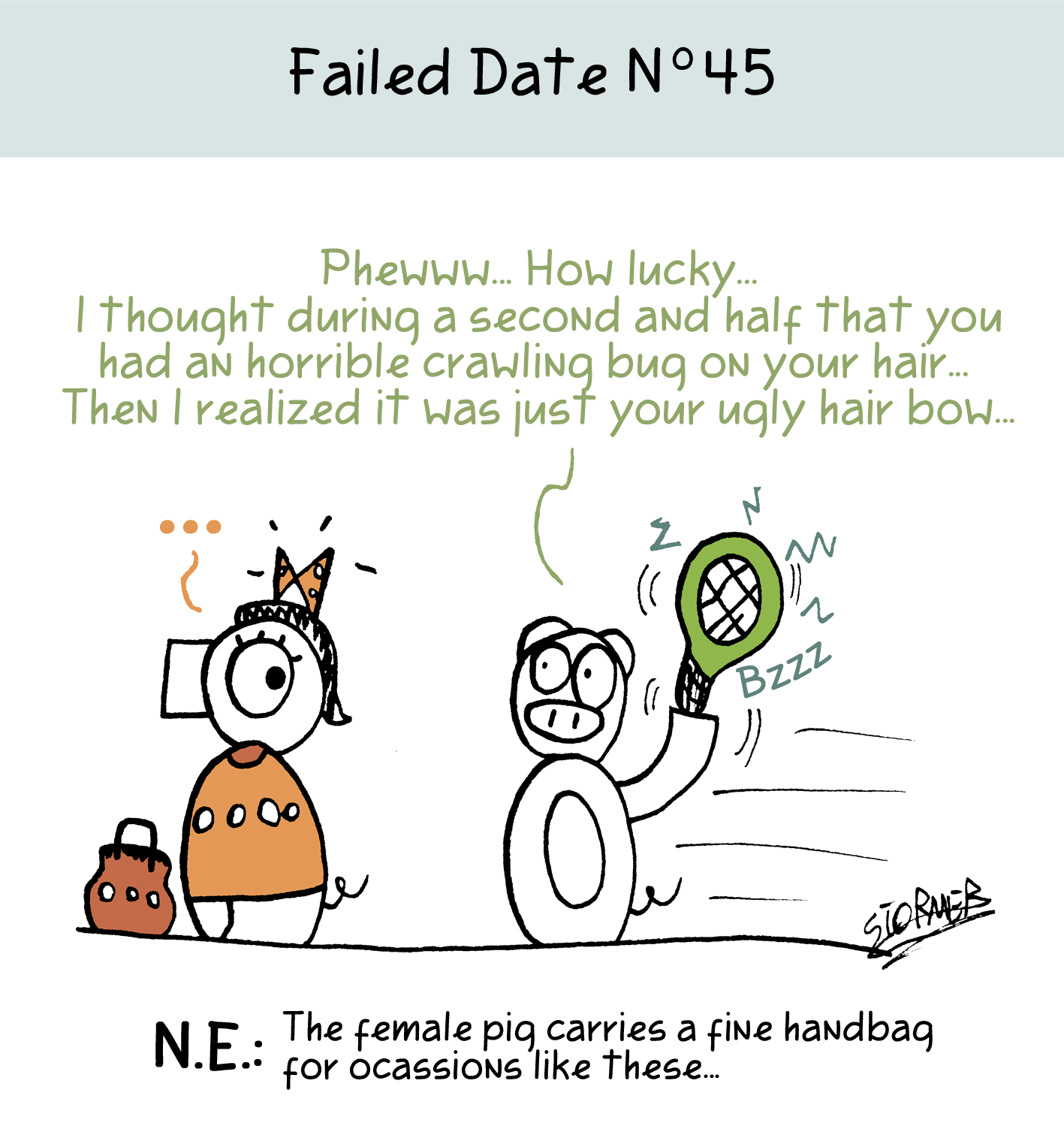 Failed Date N°45 COmic