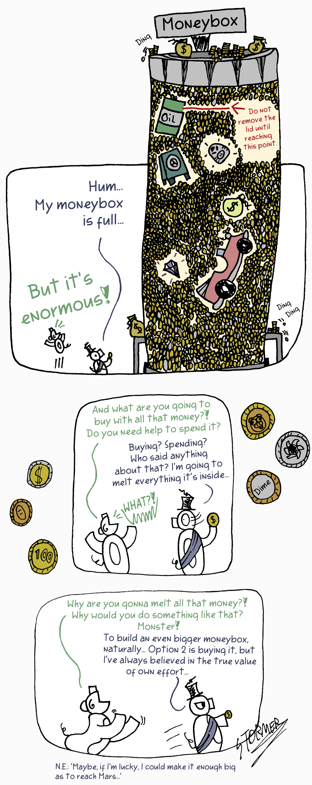 Moneybox Comic