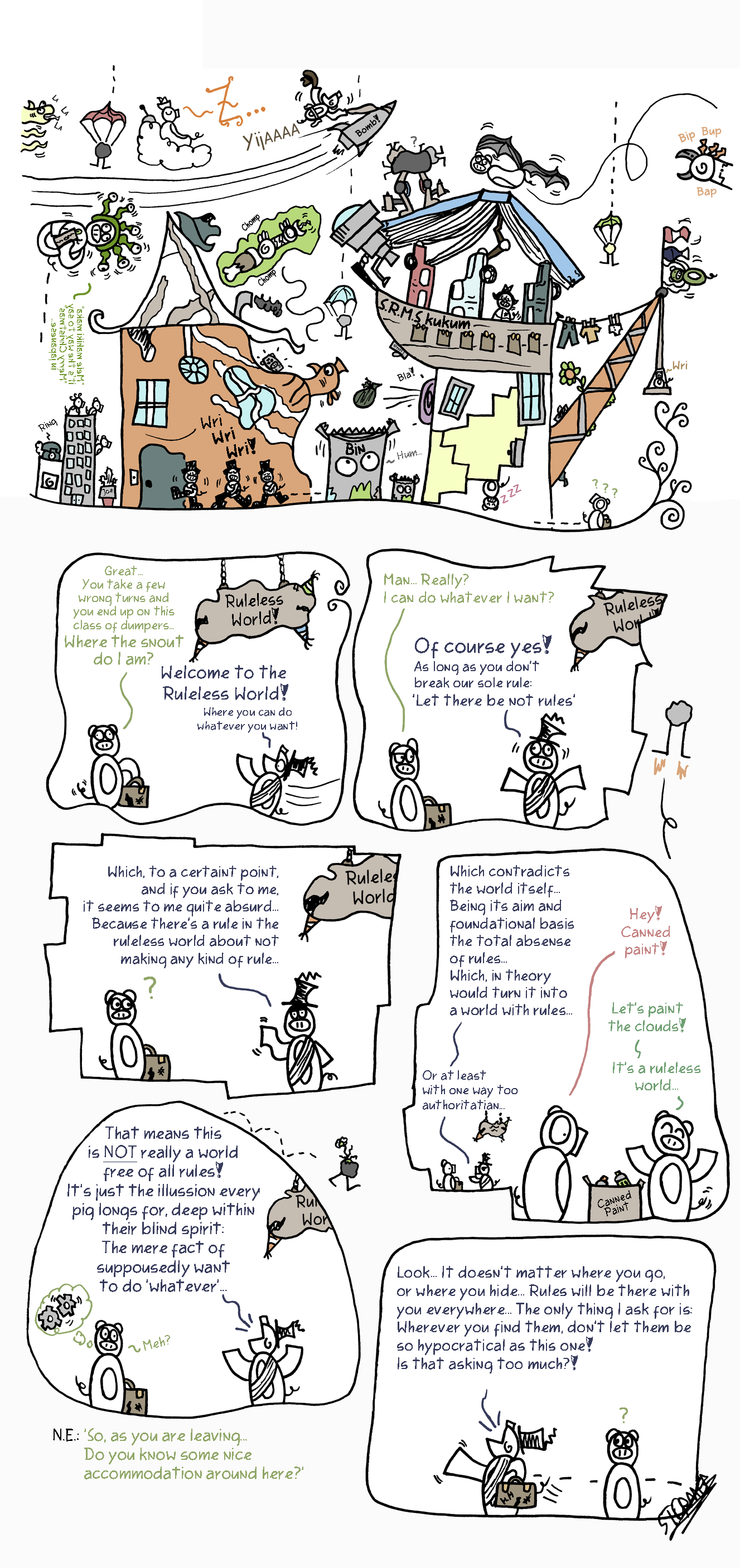 No Rules Comic