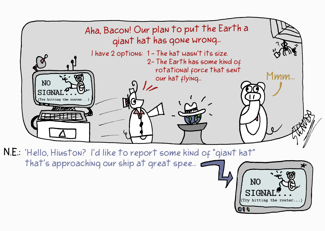 Supevillain Plan 3 Comic