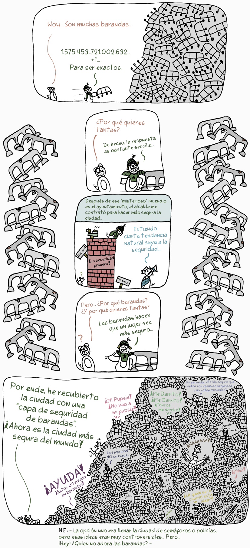 Cómic Barandas