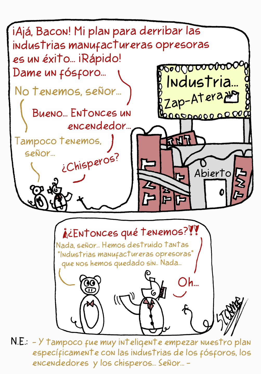 Cómic Plan de Supervillano 2