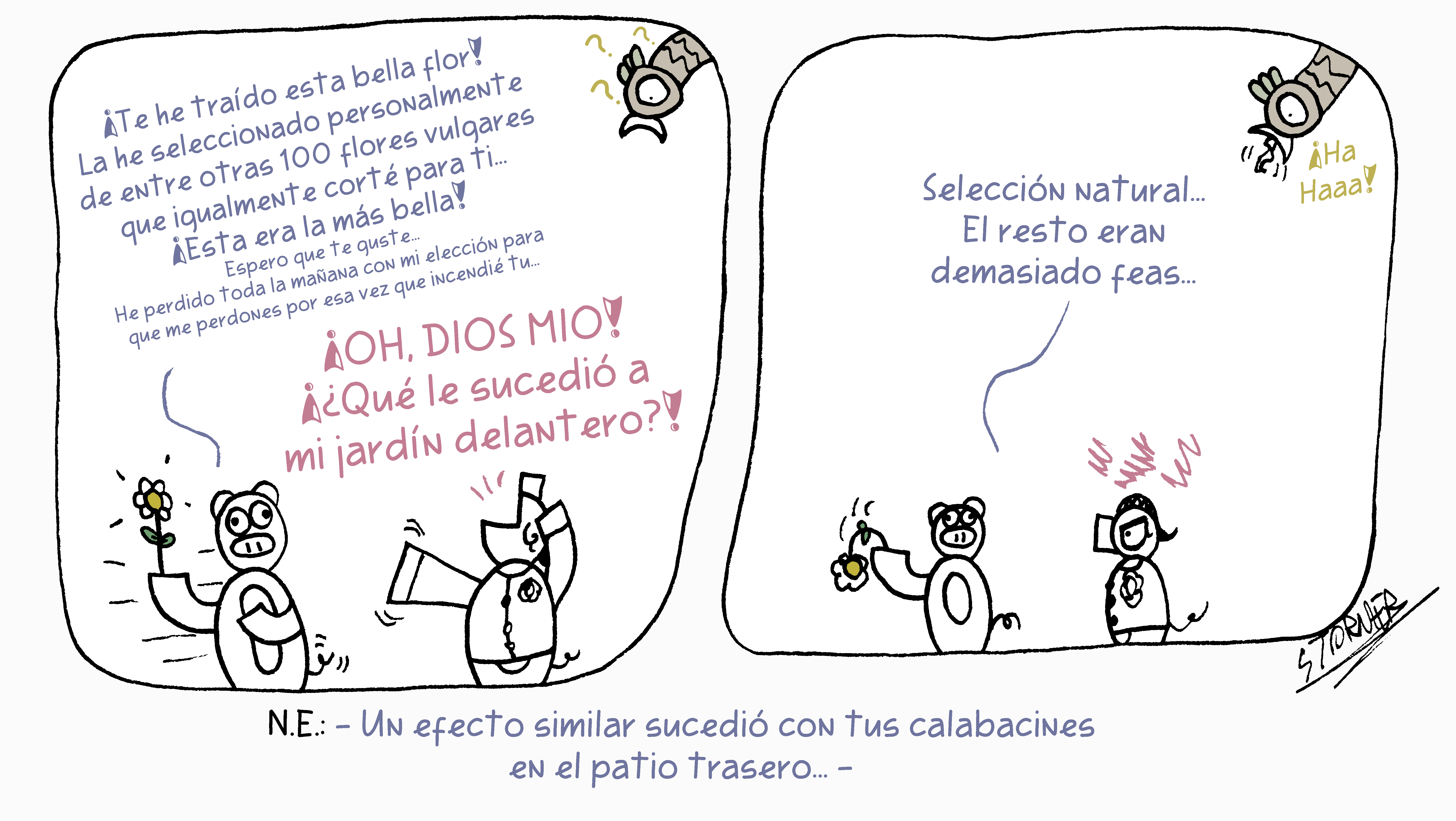 Cómic Selección Natural