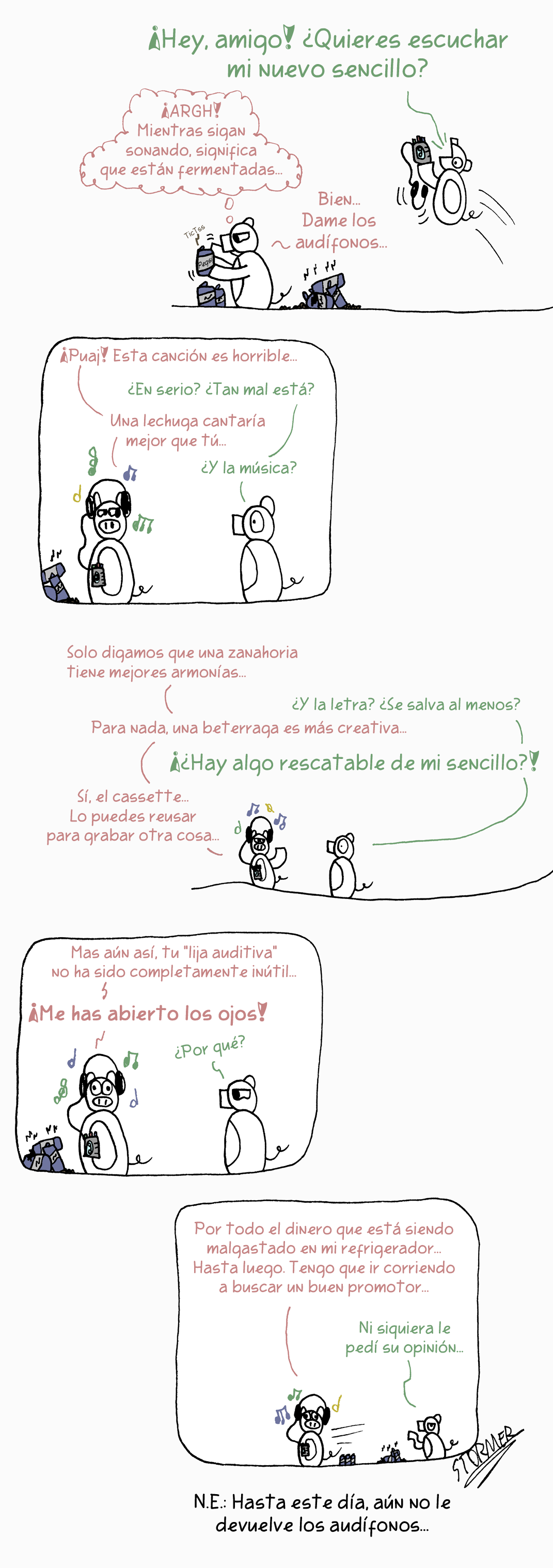 Cómic Talento Musical