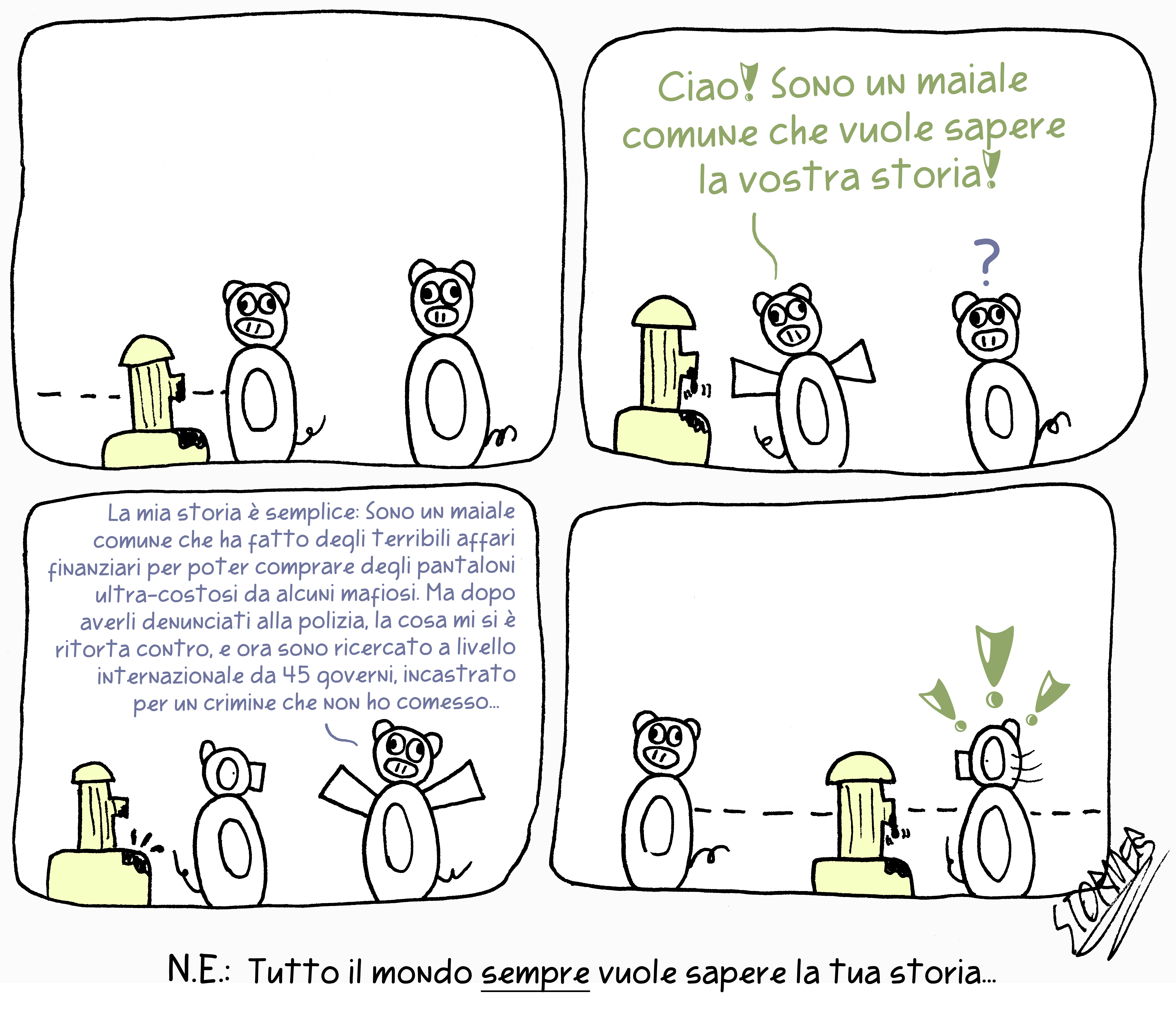 Comic Camminando