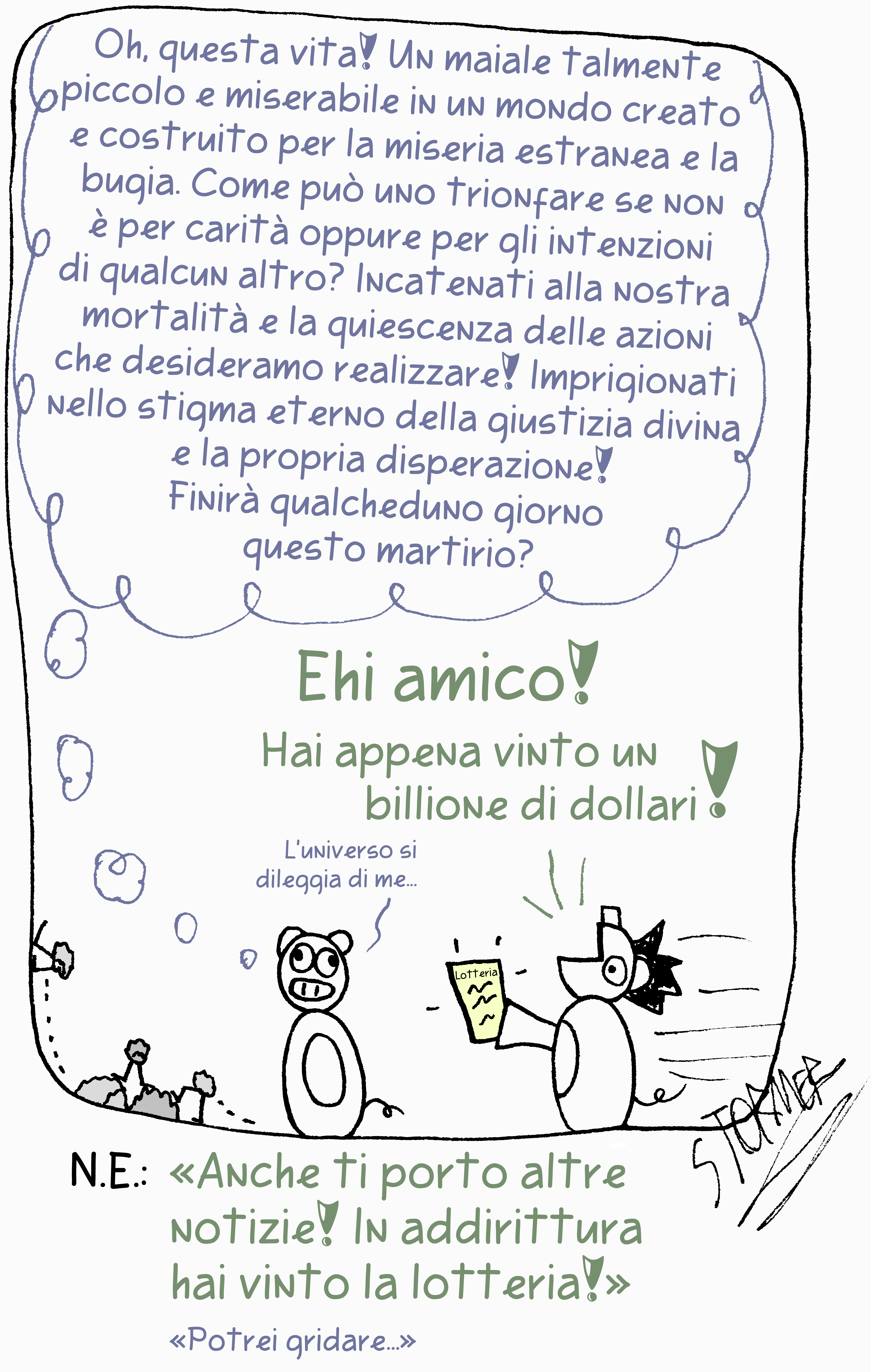 Fumetto Un Billione di Dollari